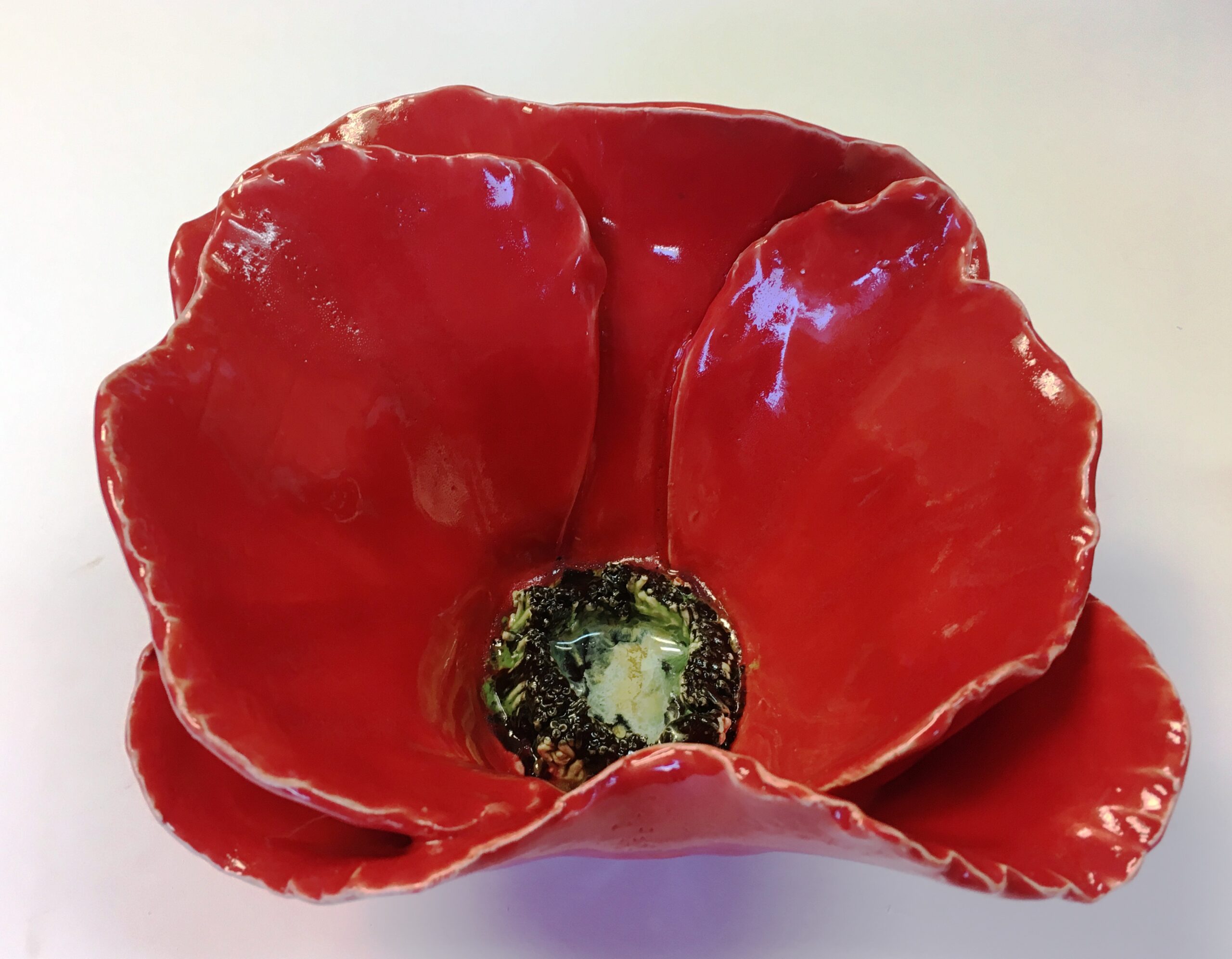 karen Cruce - poppy bowl